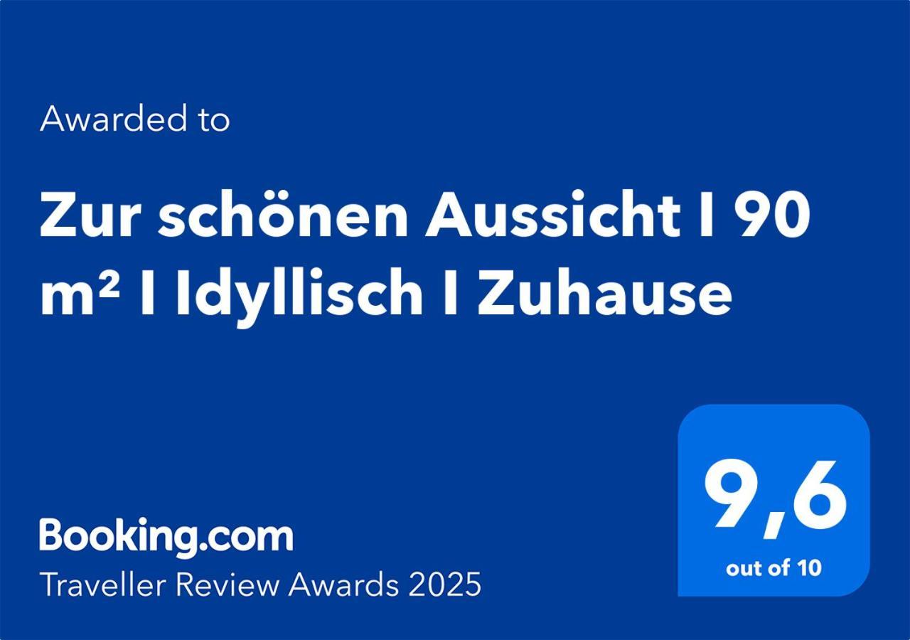 Zur Schoenen Aussicht I 90 M² I Idyllisch I Zuhause Dortmund Luaran gambar